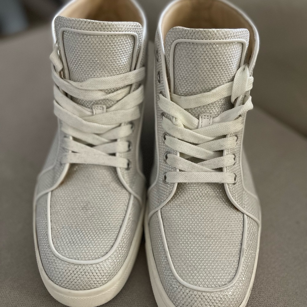 Christian Louboutin Silver Sneaker